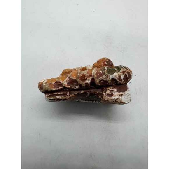 Vintage Rustic Baby Jesus in Nativity Crib Figurine Hand Painted Decor - Picture 5 of 8